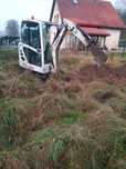 Usługi mini koparką przyłącza do budynków woda, kanalizacja, gaz