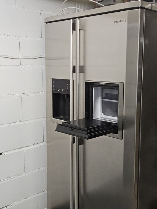 Samsung Side-by-Side RSE8KPUS – topowy model – niesprawna (sprężarka)