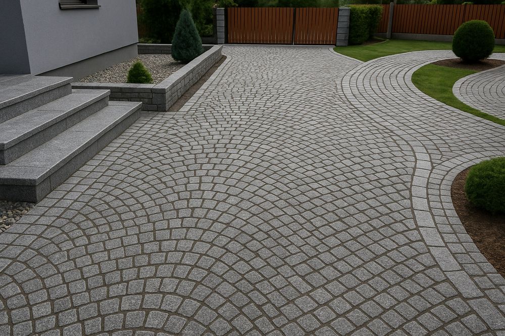 Brukarstwo uktadanie kostki brukowej granitowej granit  profesjonalnie