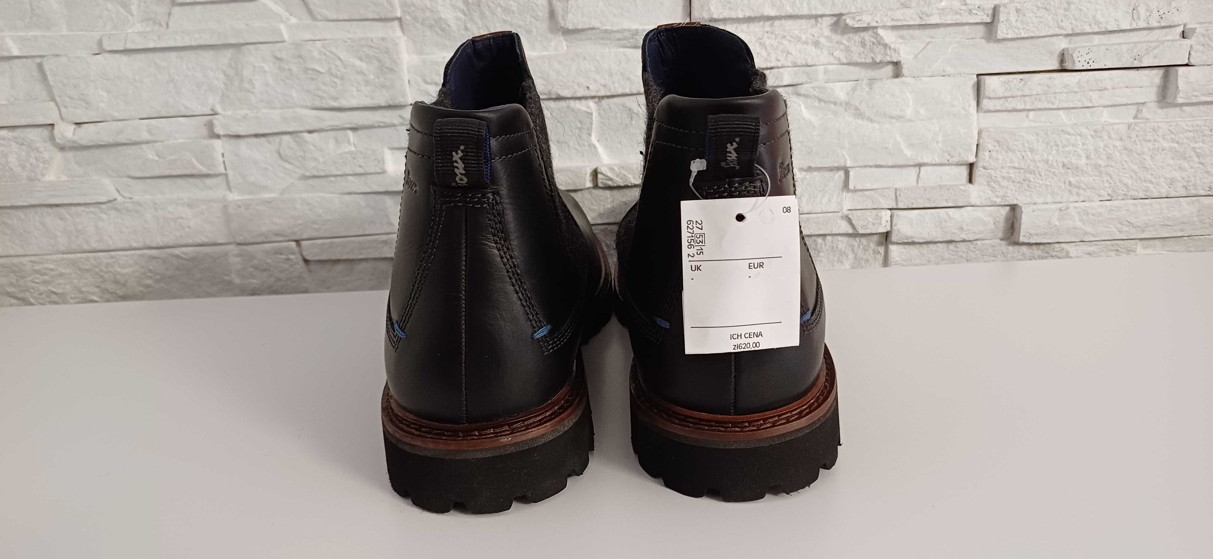 Nowe sztyblety SIOUX roz.46 (12H) wkł.30,8 cm.