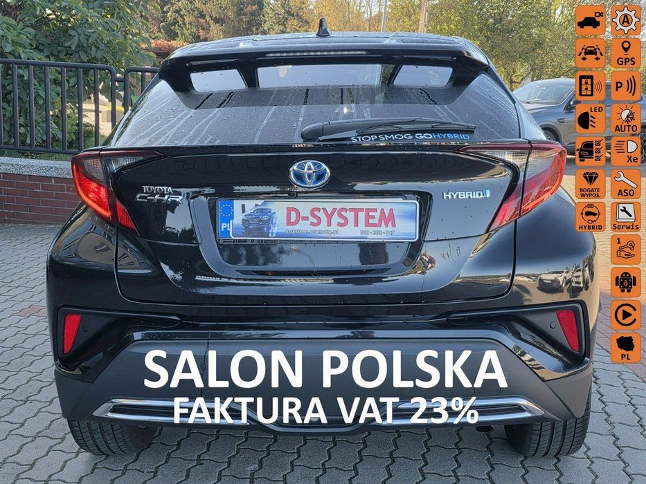 Toyota C-HR C-HR 22r Salon Polska HYBRID Gwarancja Hybrid Bezwypadkowy