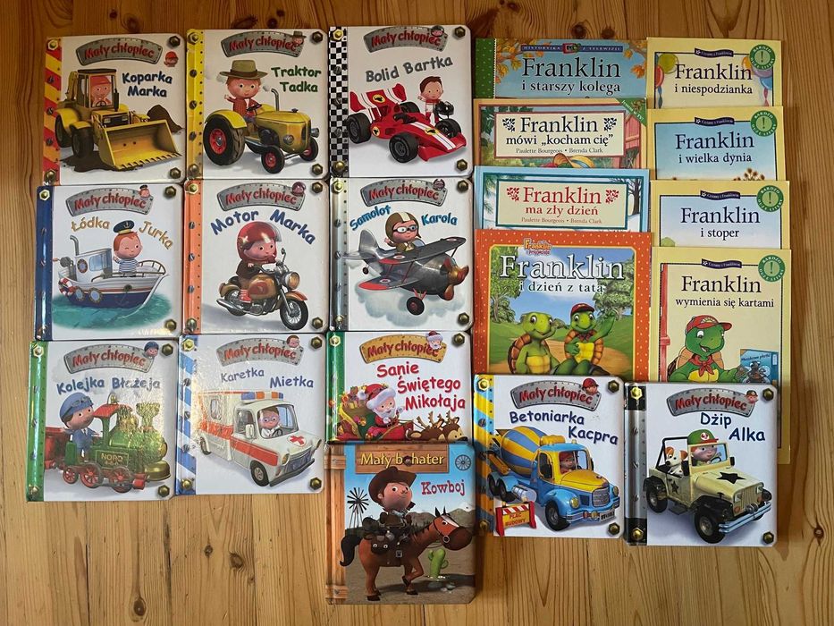 Zestaw książeczek Mały Chłopiec oraz Franklin