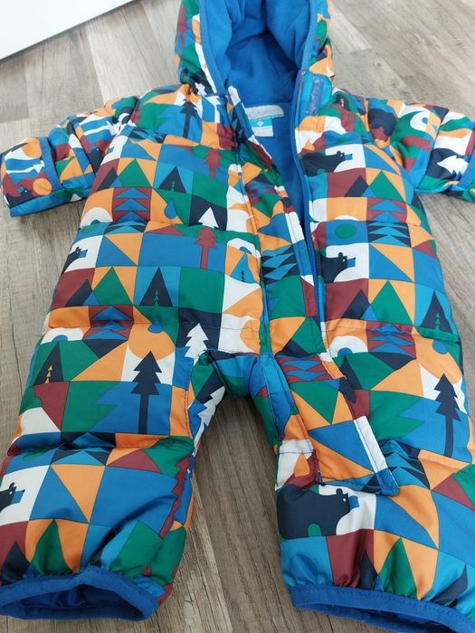 Puchowy zimowy kombinezon Columbia 56-62