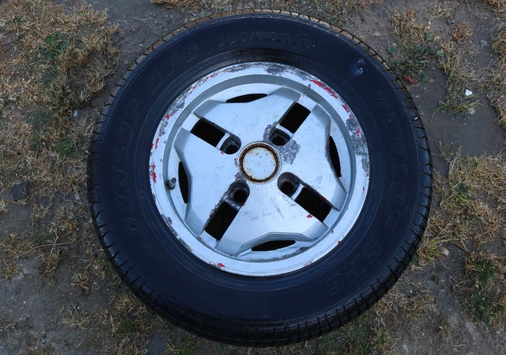 4 jantes clássico com pneus 185/75 R13