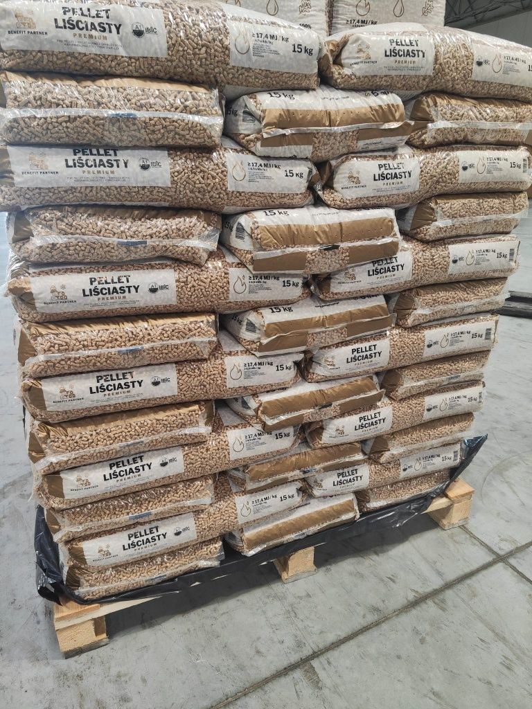 Pellet certyfikowany,pellet liściasty , pellet drzewny ,pellet pelet