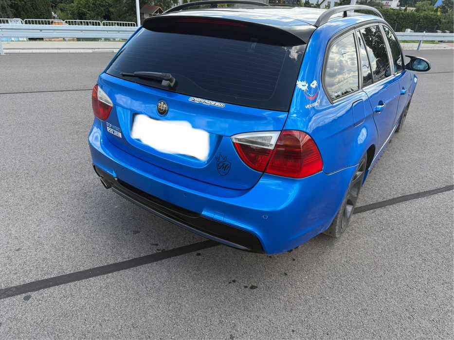 BMW e91, pancerne M47 || zamiana