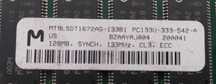 2 szt. Pamięć SDRAM 128MB IBM 133MHz
