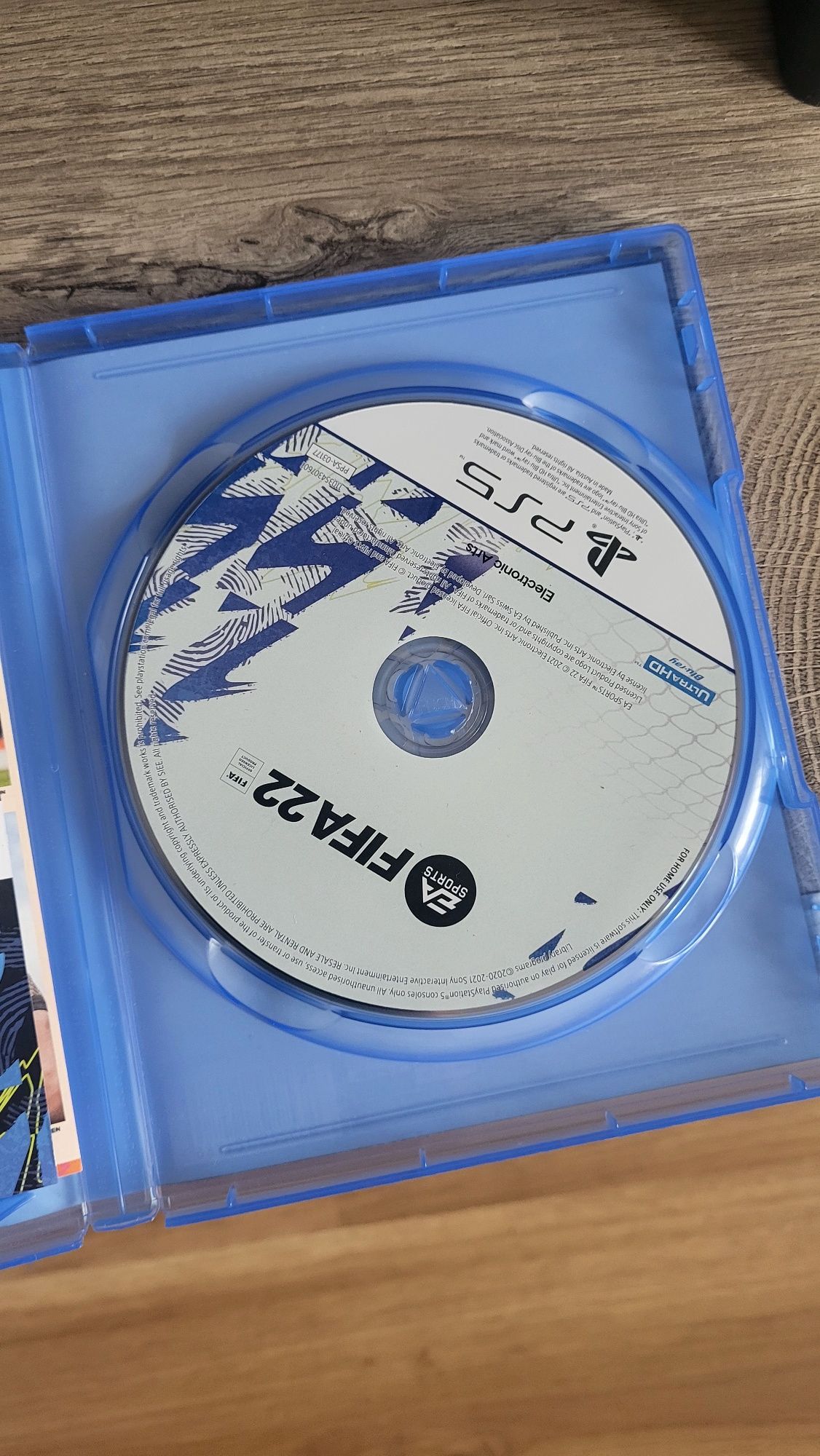 Gra Fifa 22 PS5 na płycie