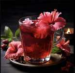 Chá de Hibisco Natural 100g – Emagrece e Desincha