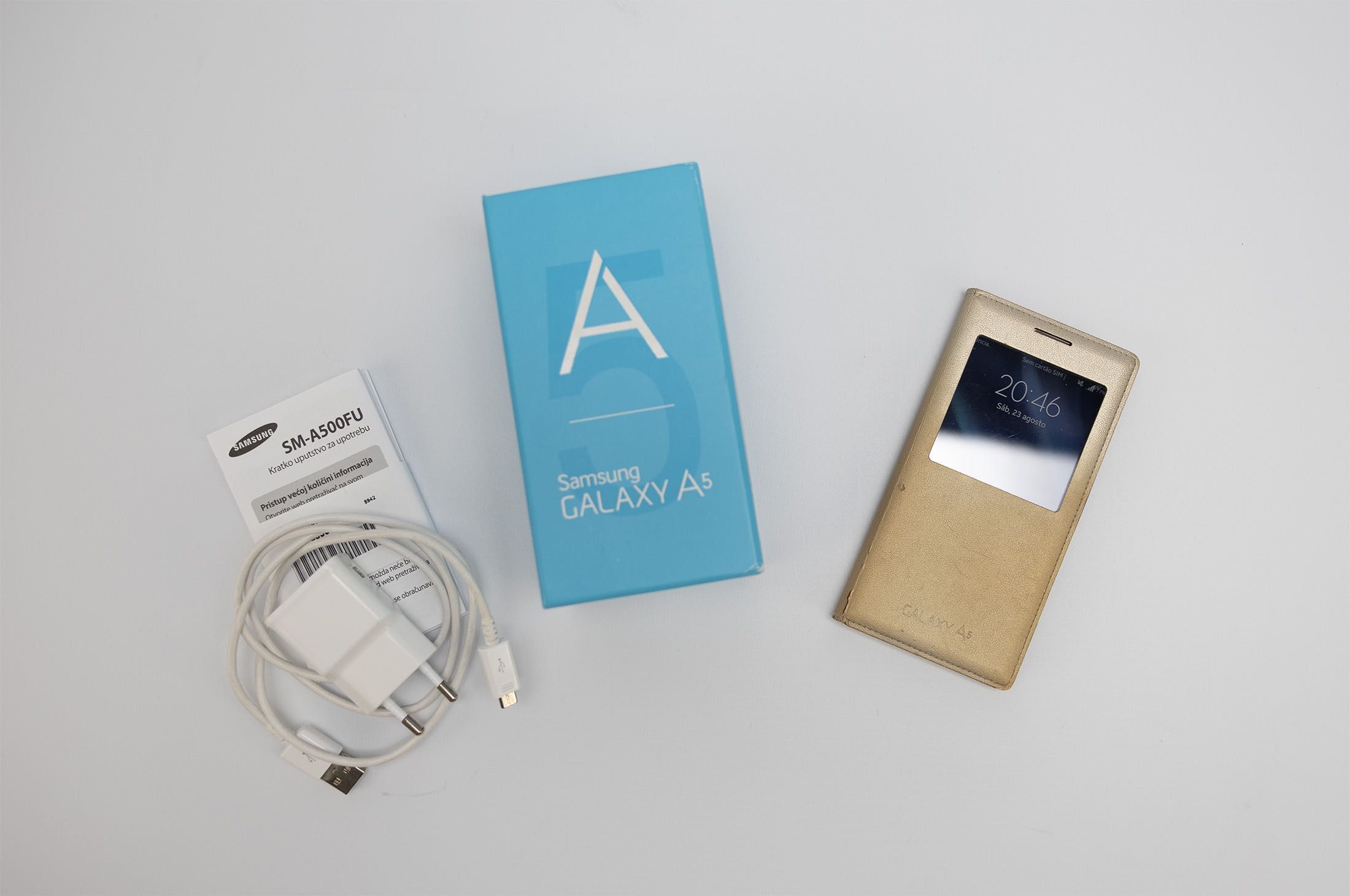 Samsung Galaxy A5 (SM-A500FU) 16GB Dourado Desbloqueado