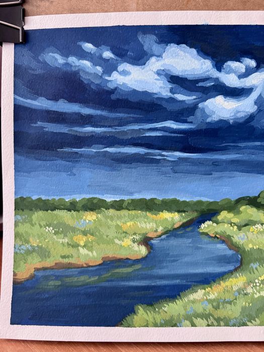 Пейзаж перед грозою