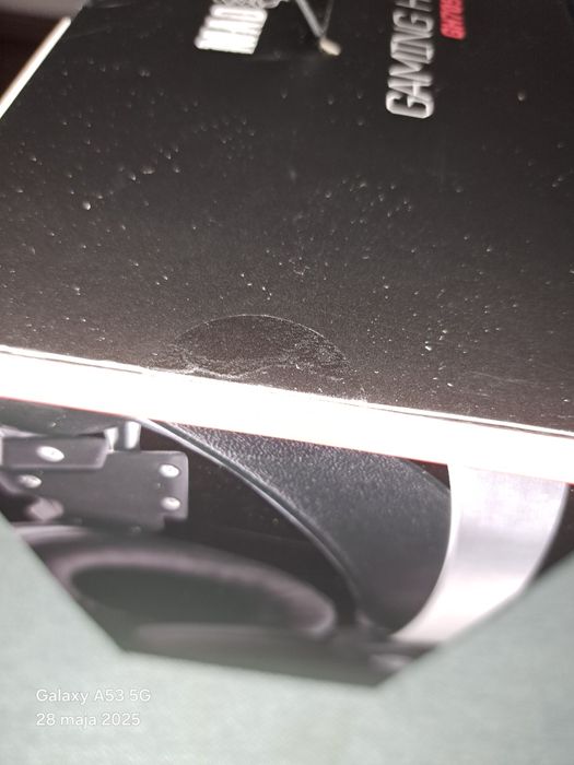 Słuchawki Gamingowe MAD DOG GH705 Nauszne z Mic  Nowe Na Gwarancji USB