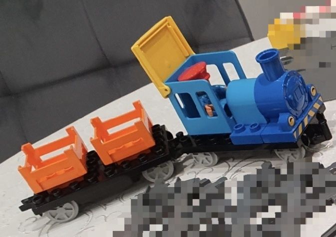 Lego Duplo 10810 Lokomotywa+wagon