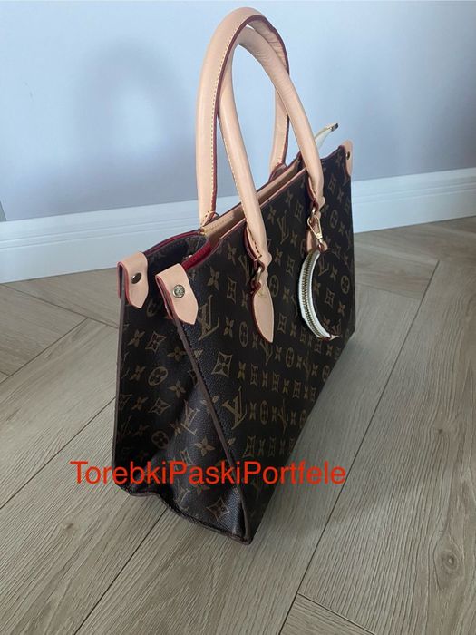 Nowy zestaw Louis Vuitton , torebka A4 + portfel , OSTATNI.