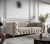 Sofa Chesterfield Pikowana Nowoczesna Glamour EN Meble