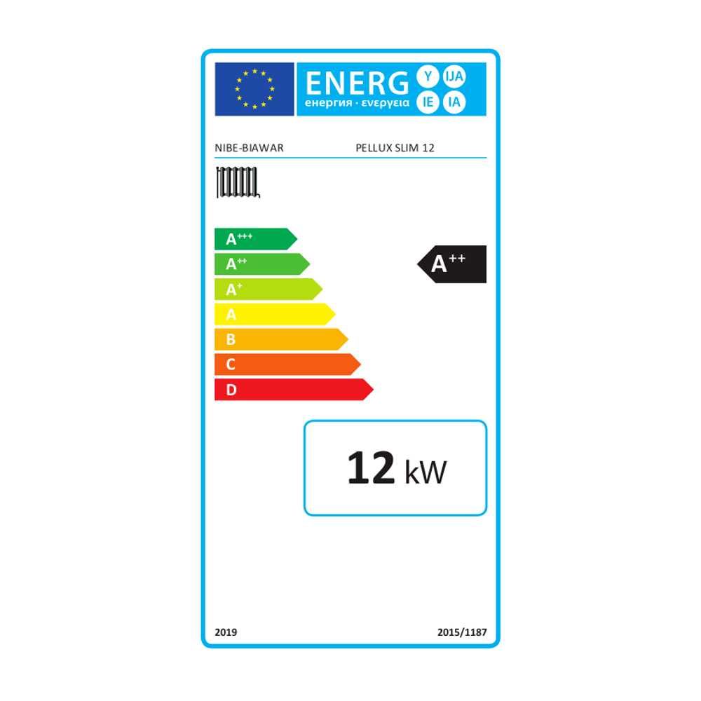 Kocioł, piec na pelet BIAWAR Pellux Slim 12 - peletowy