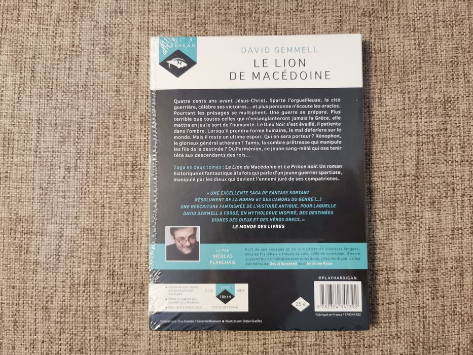 Audiobook po Francusku - David Gemmell Le Lion De Macedoine