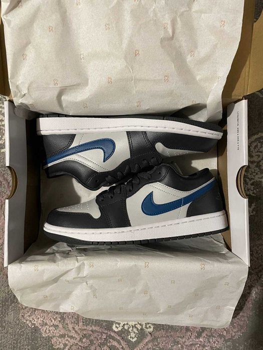 Air Jordan 1 Low Anthracite Industrial Blue 38/39 (24/25 cm)