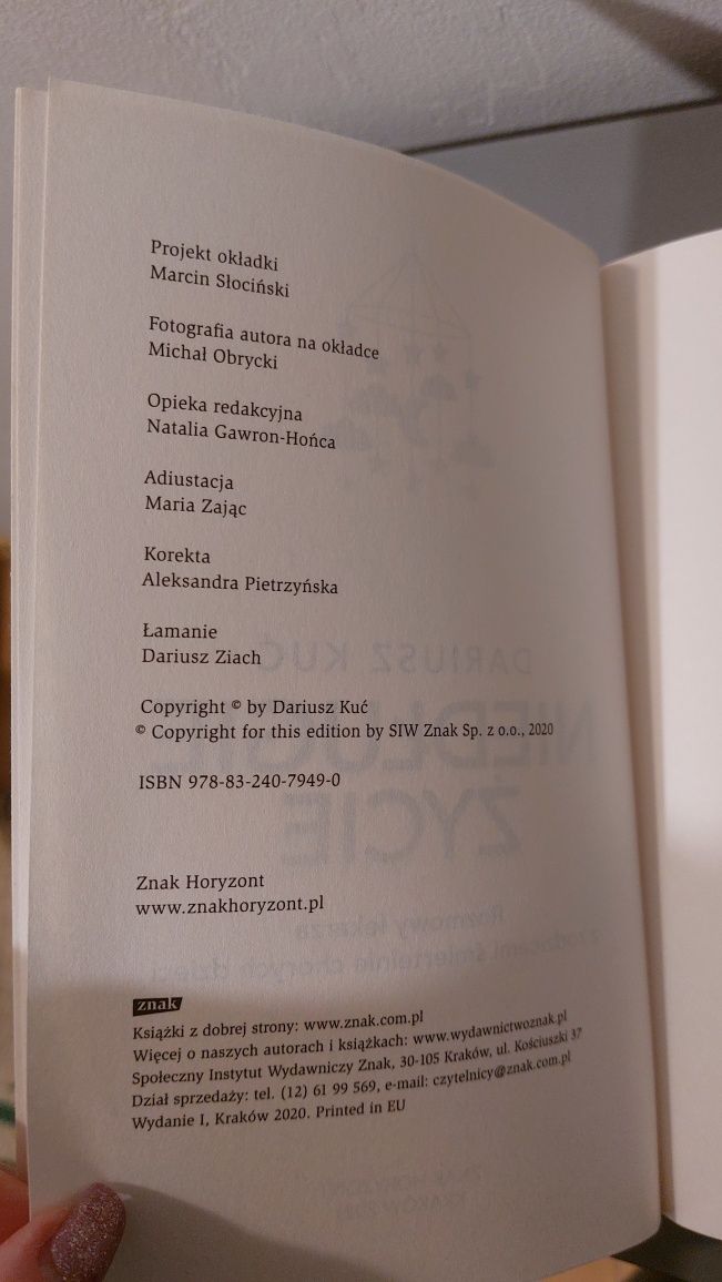 Książka Niedługie życie. Kiedy pozwolić dziecku odejść, Dariusz Kuć