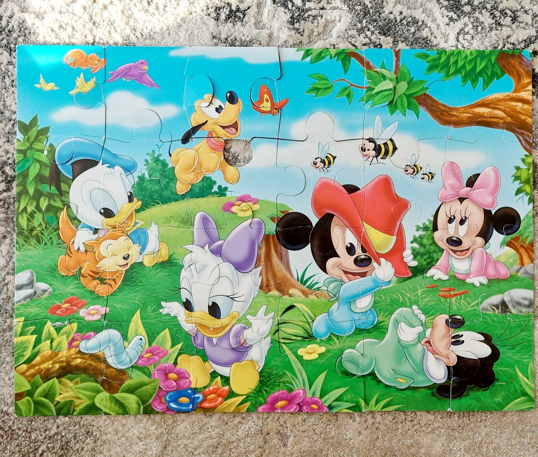Clementoni extra Puzzle super color Maxi 24 elementy wiek 3+