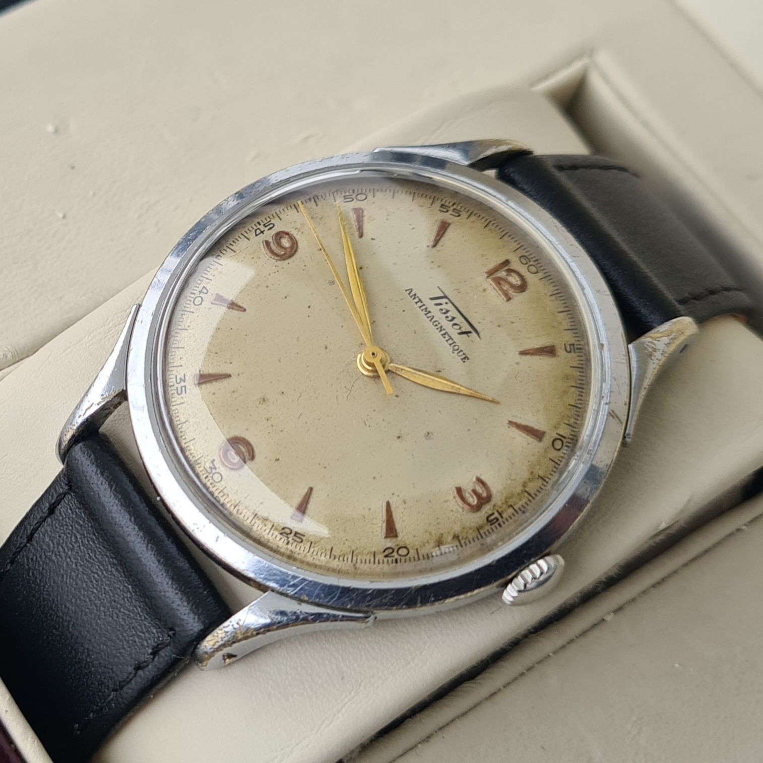 TISSOT Olbrzym lata 50-te zegarek SWISS