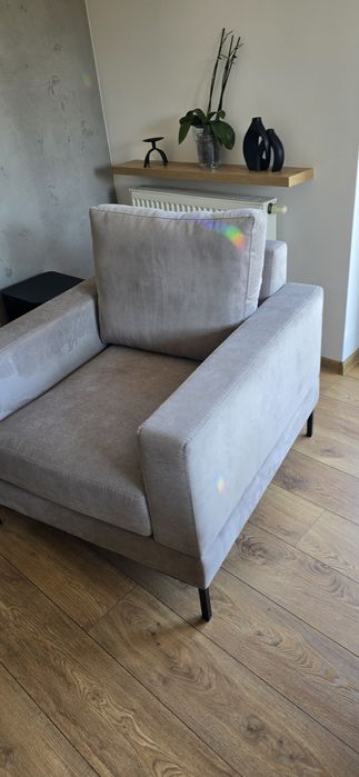 Fotel  Nowy  kolor szary