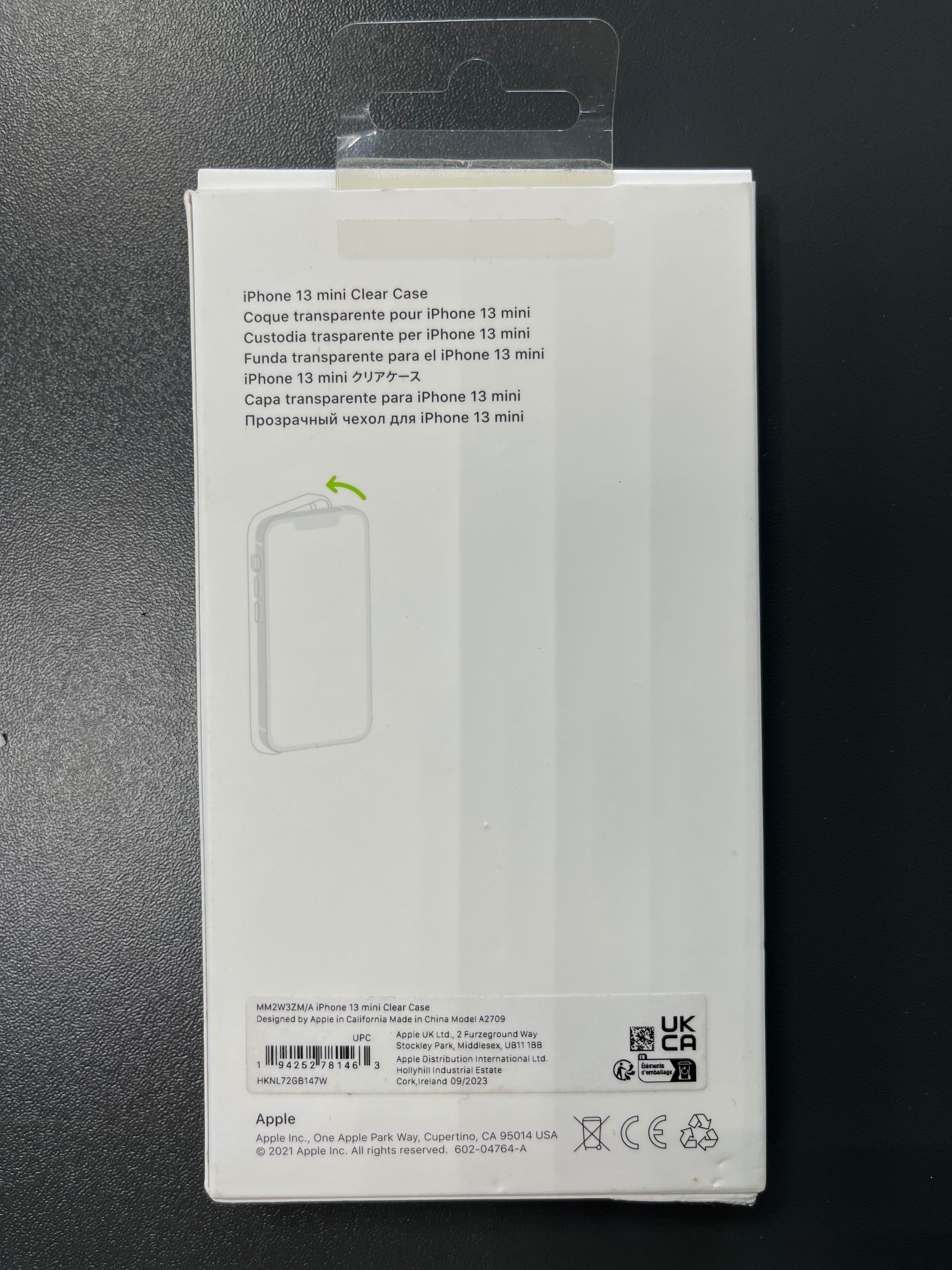 Etui iPhone 13 mini Clear Case MagSafe - ORYGINAŁ