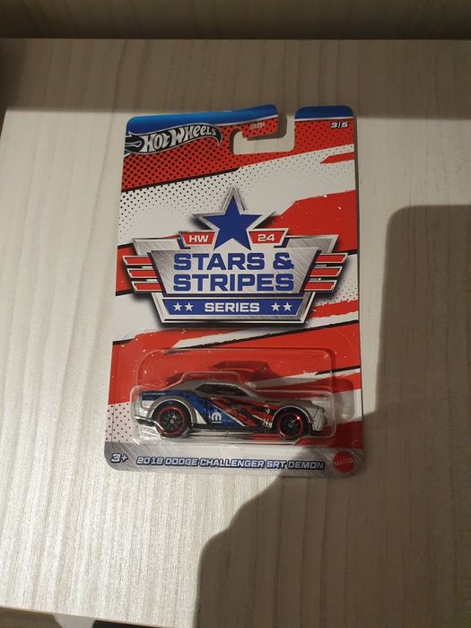 Hot Wheels Dodge Challenger srt demon stars and strips