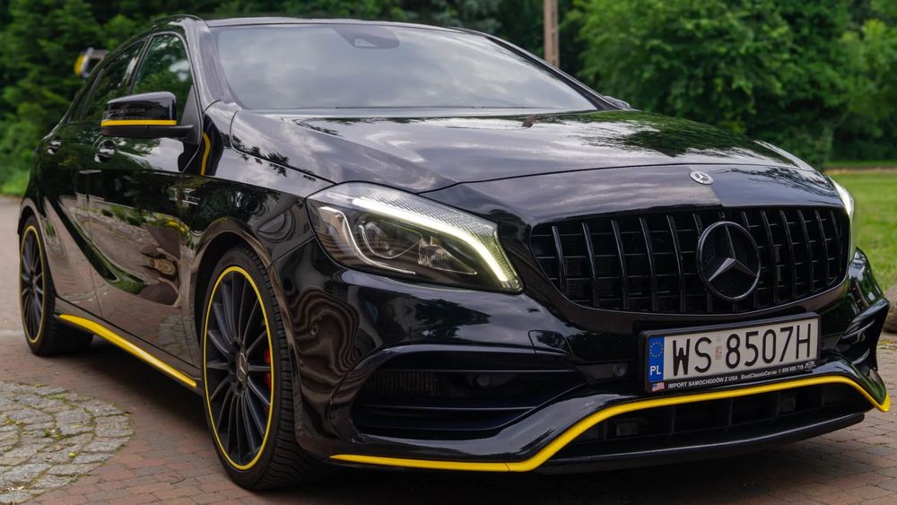 Mercedes-Benz Klasa A Bezwypadkowy - Polski Salon - AMG A45 Night Edition