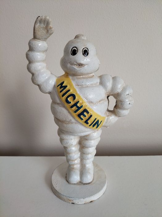 Kolekcjonerska Figurka Michelin Motoryzacyjna - Antyki