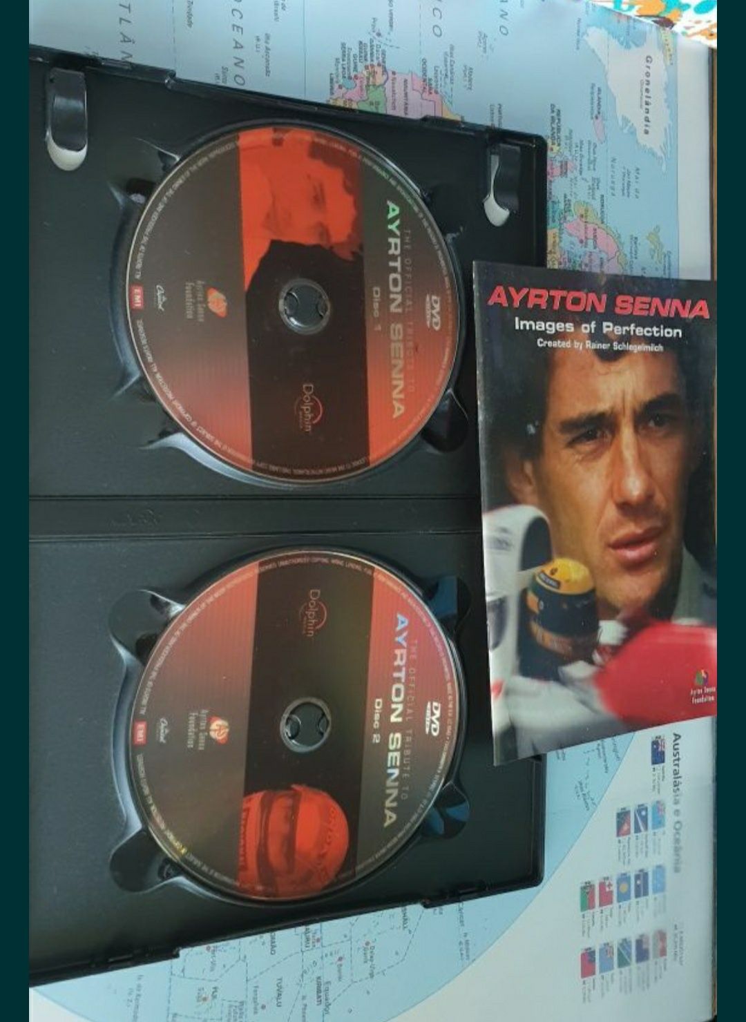 Ayrton Senna DVD Duplo - Tributo Oficial.