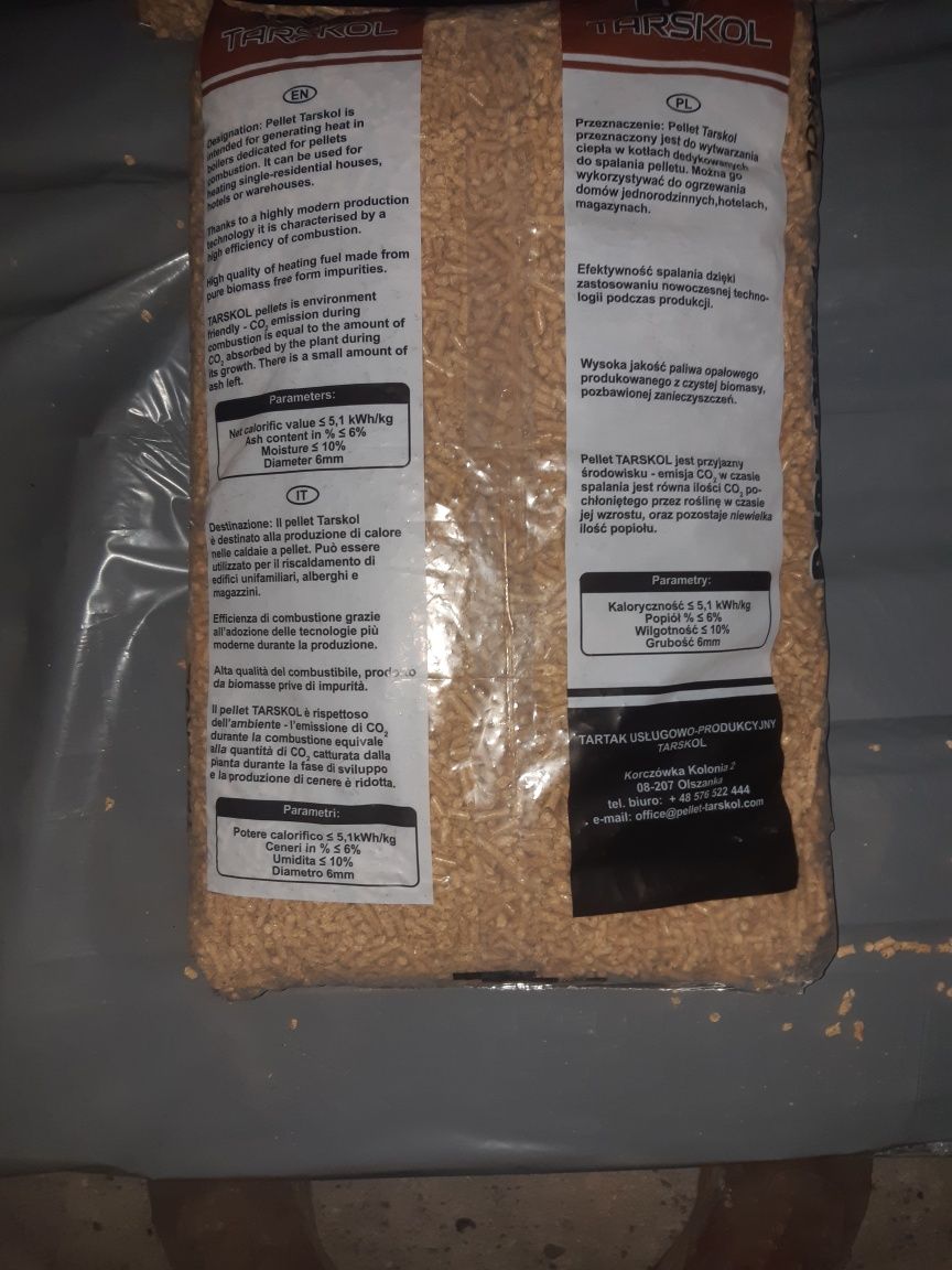 Pellet JOKER pellet Hot eko rezult Olczyk Transport Gratis
