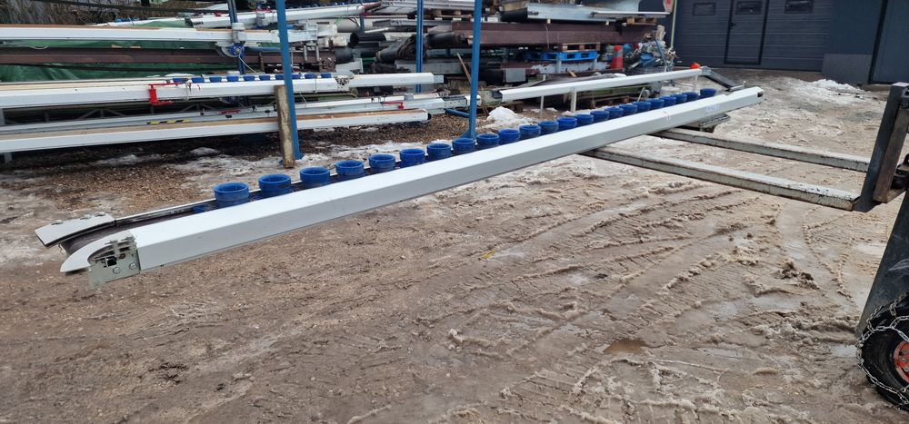 Przenośnik taśmowy taśmociąg podajnik 5mb doniczkarka