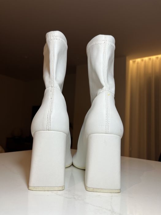 Botas Brancas Salto