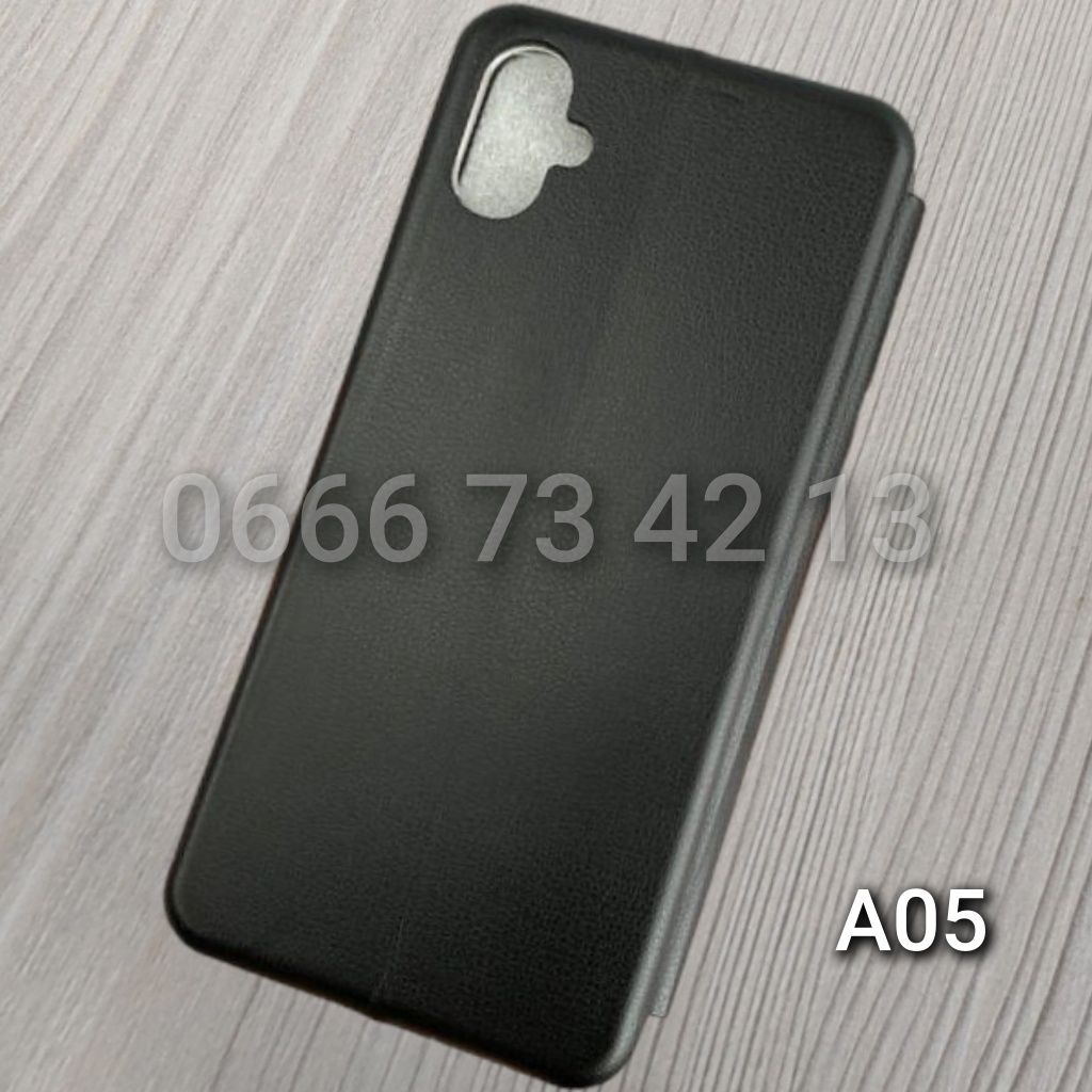 Чохол книжка на Samsung A05 A05S A15 чехол книжка с отделом для карт