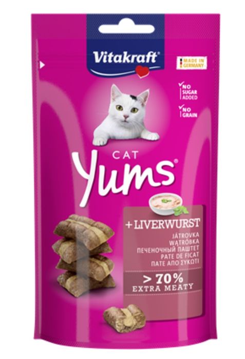 CAT YUMS WĄTRÓBKA 40g przysmak dla kota