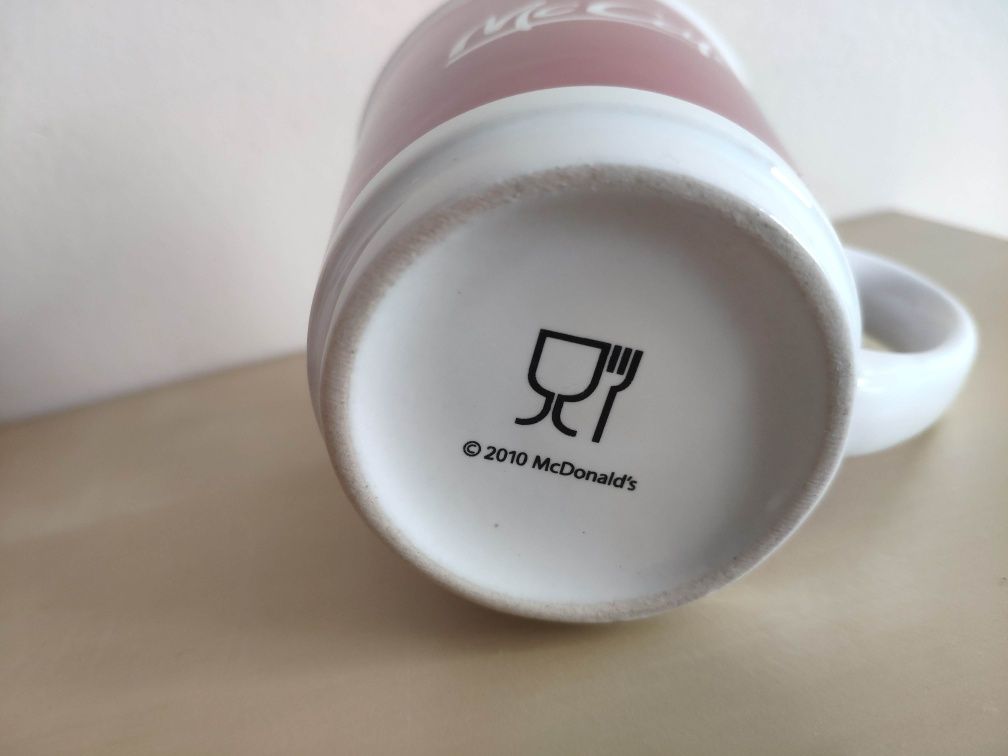 Kolekcjonerski kubek McCafe McDonald's z 2010r.