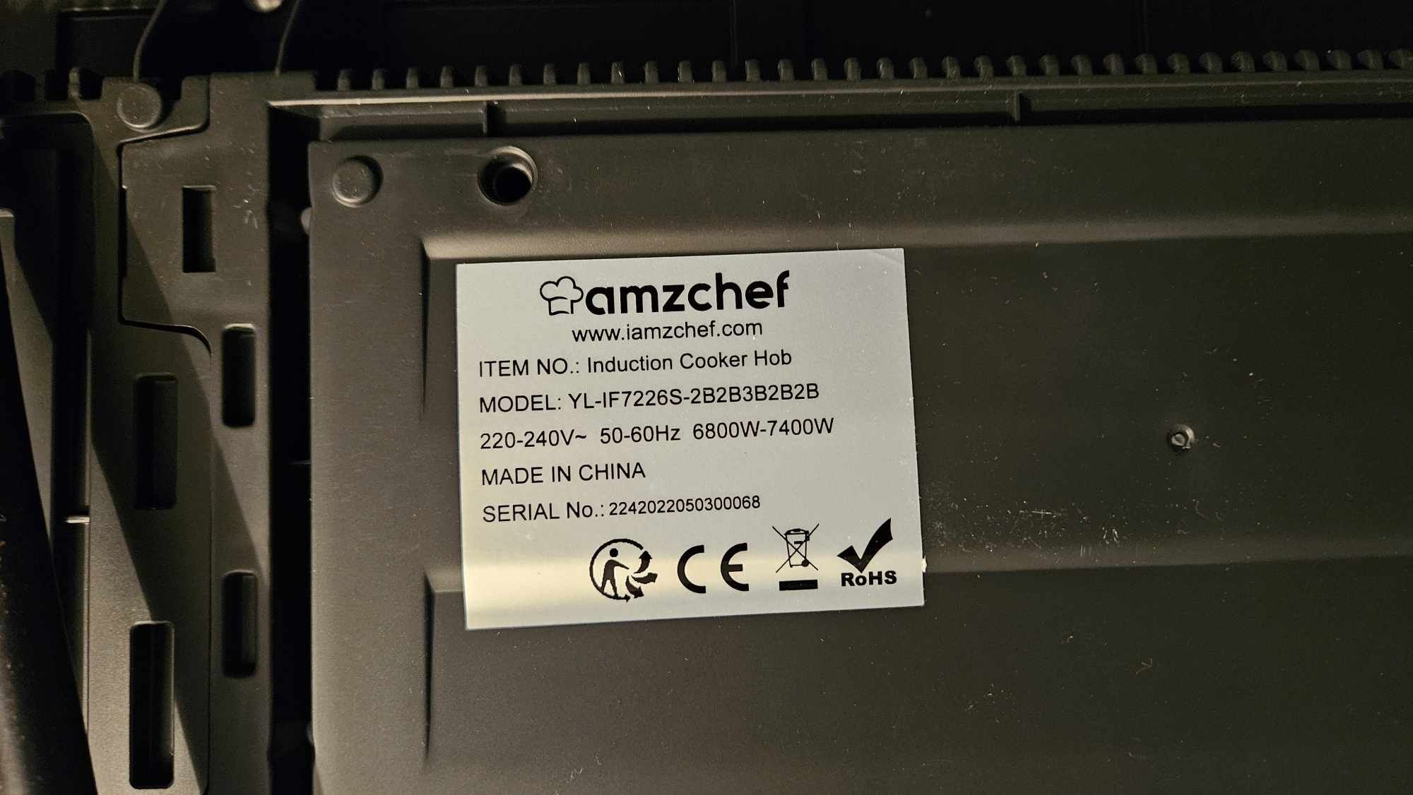 AMZCHEF 5-Strefowa Płyta Indukcyjna - Efektywne Gotowanie!