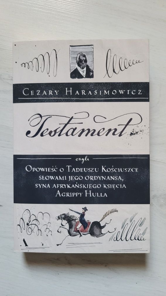 Książka Testament, Cezary Harasimowicz, nowa