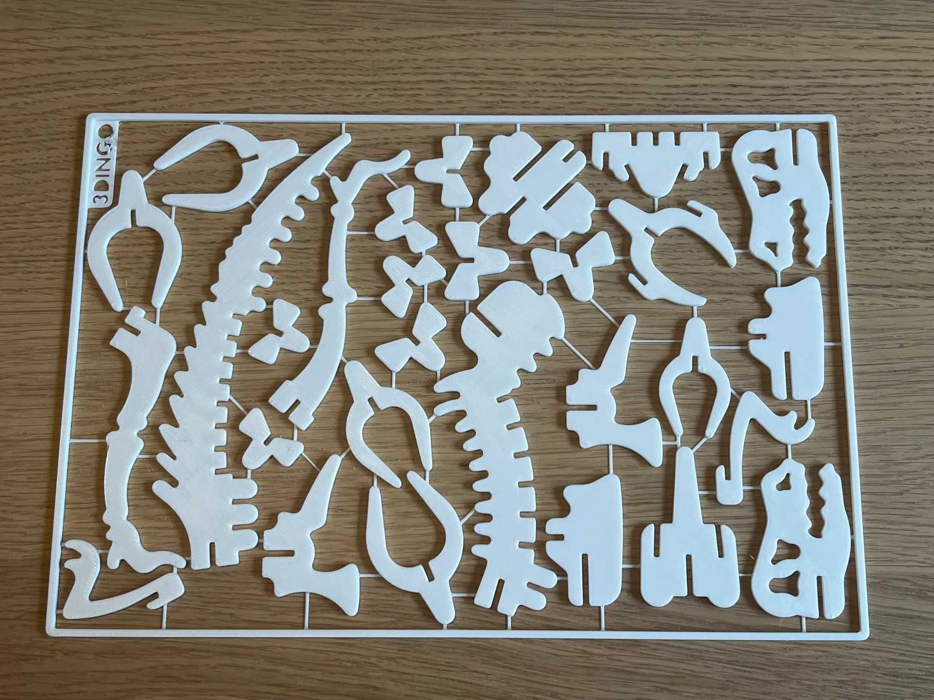 Розвиваюча іграшка 3D пазл динозавр Т-рекс T-rex 29 деталей