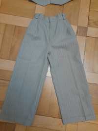 spodnie garniturowe eleganckie kamizelka 110