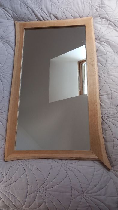 Lustro w oprawie dębowej
