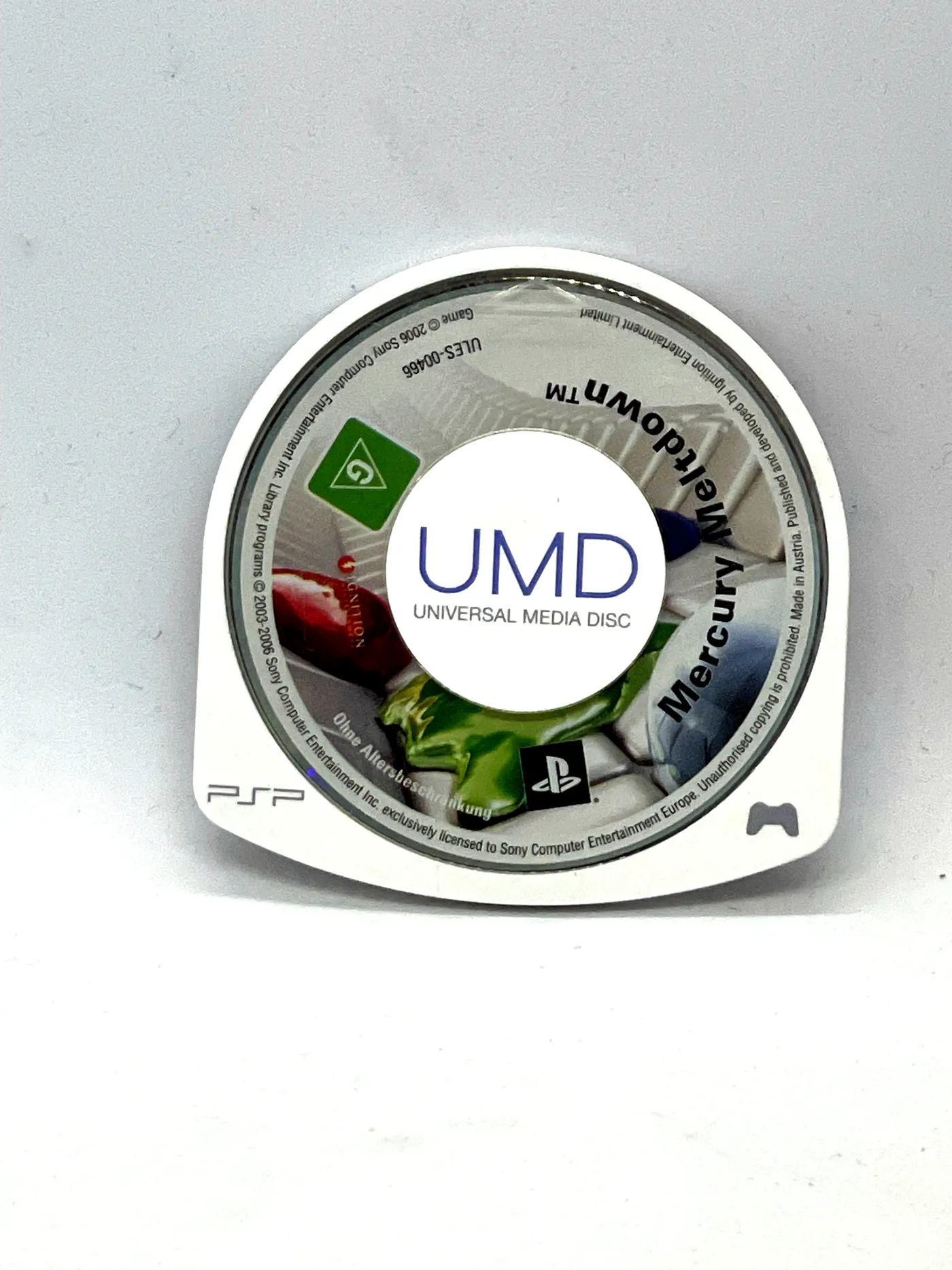 Mercury Meltdown PSP (sama gra) Po Angielsku