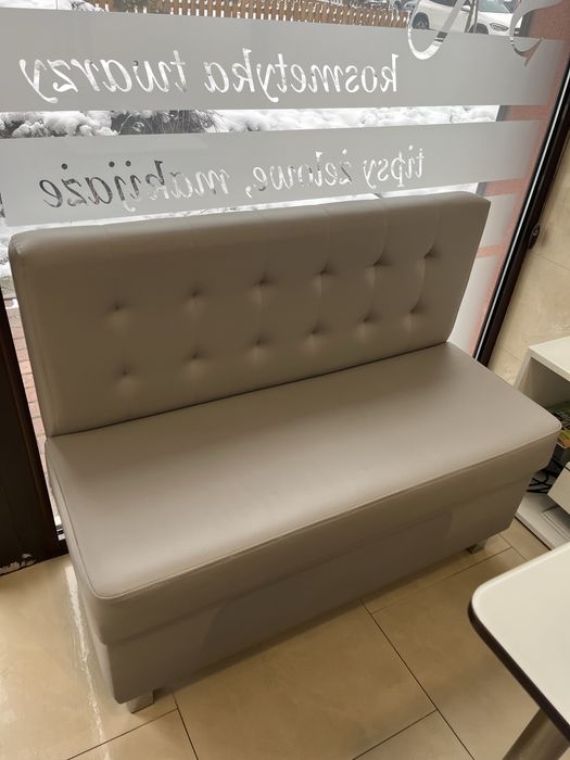 Sofa szara do poczekalni