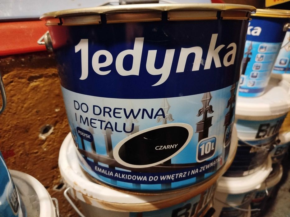 Farba Brillux 15l x24, ściany, elewacje, Jedynka metal  Cena za całość