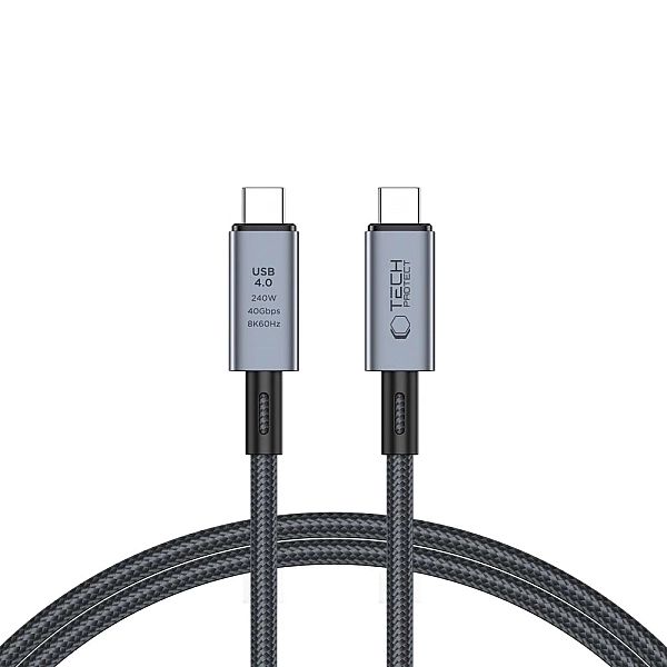 Kabel Tech-Protect UltraBoost Max USB-C 4.0 / USB-C 4.0 PD 240W 8K 40G