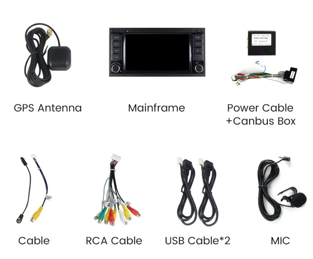 Radio dotykowe nawigacja VW Volkswagen Transporter Touareg T5 2/32GB