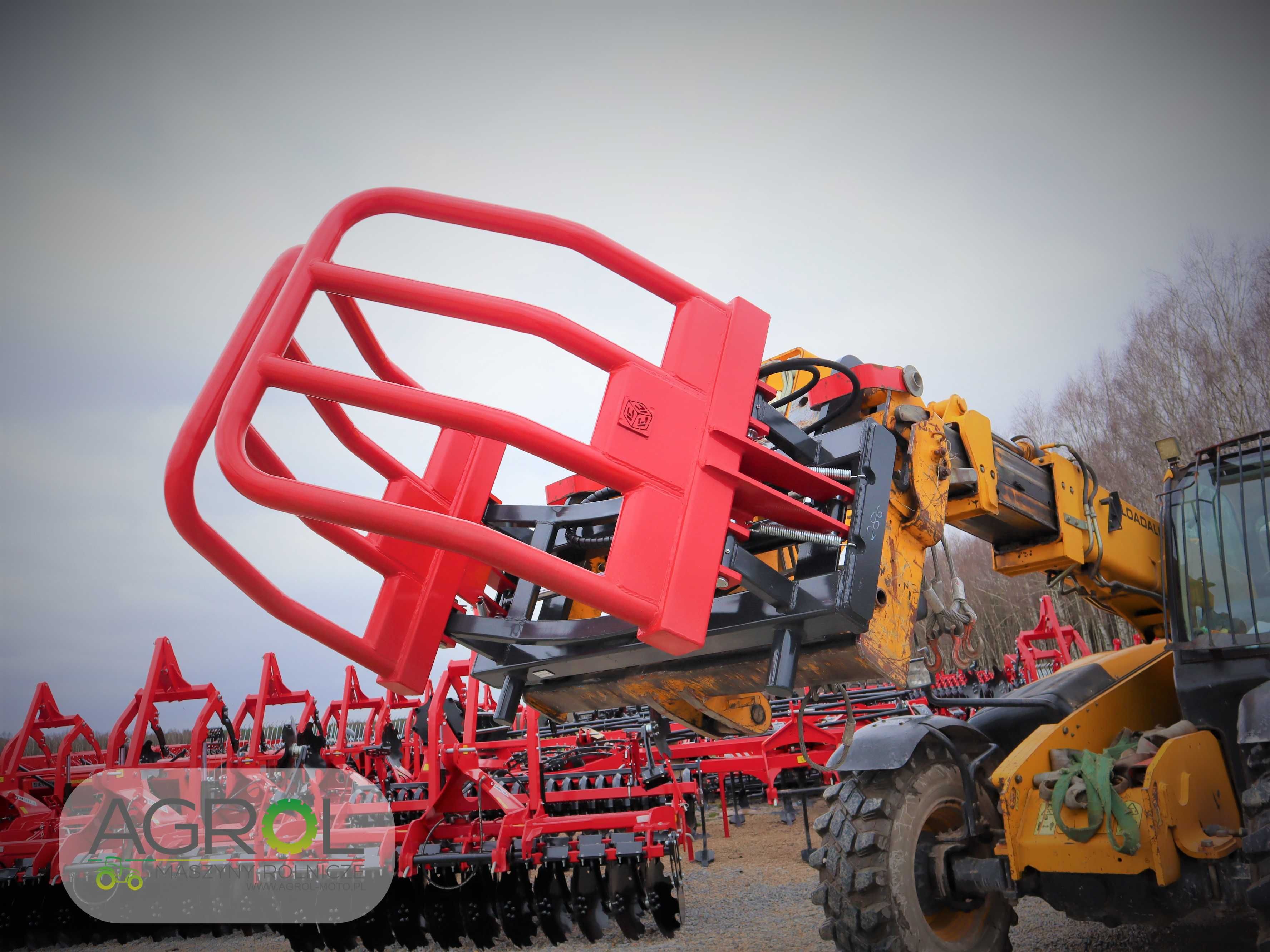 Chwytak do bel duży JCB Q-FIT ładowarka Inter-Tech 1 siłownik