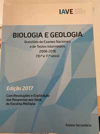 Livro Preparação Exames Bioligia / Geologia