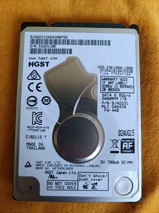 Dysk HDD  1TB Sata